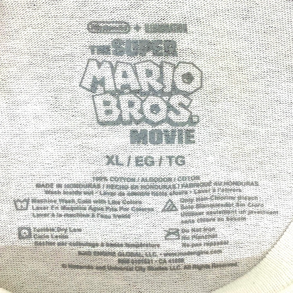 Mario, Luigi, Peach, & Toad Nintendo Graphic T-Shirt - Size Extra Large XL - NWT - Picture 3 of 3